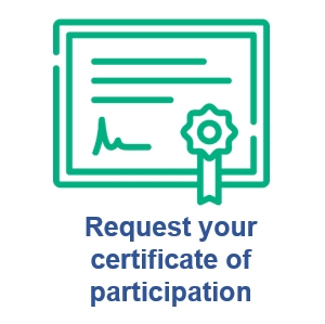 Request your certificate of participation